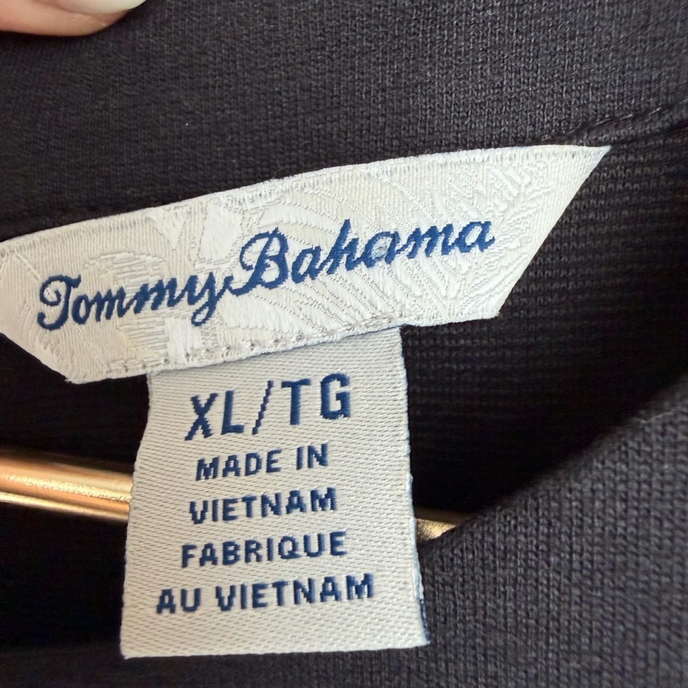 Tommy Bahama Black Midi Dress - Picture 6 of 8